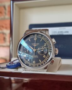 Longines Steel Record Chronograph